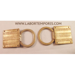 Roman belt pugio frog