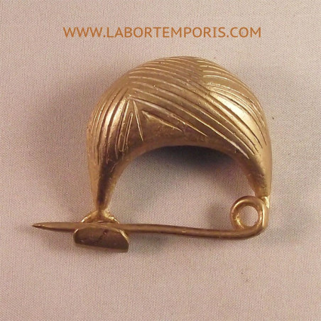Fibula in bronzo tipo sanguisuga Villanoviana 1