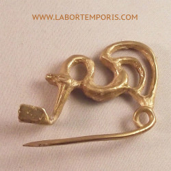 Fibule en Bronze villanovienne forme dragon 1
