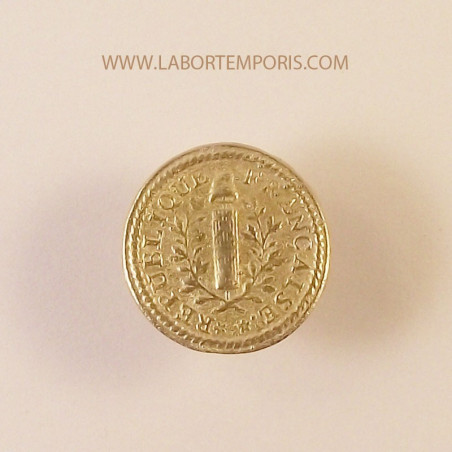 French revolution button