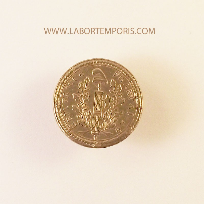 French revolution button