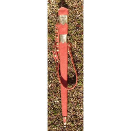 XIV century scabbard decorations