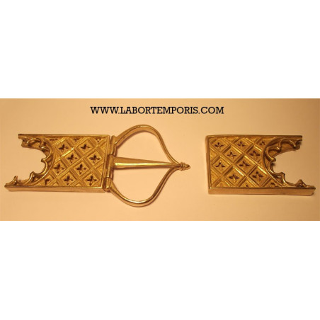 Ensemble pour ceinture des Visconti, XIVe siècle