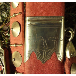 XIV century scabbard decorations