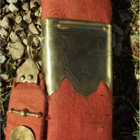 XIV century scabbard decorations