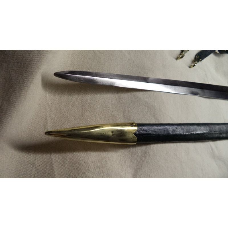 XIV century scabbard decorations