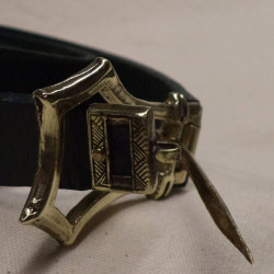 XIV century scabbard decorations