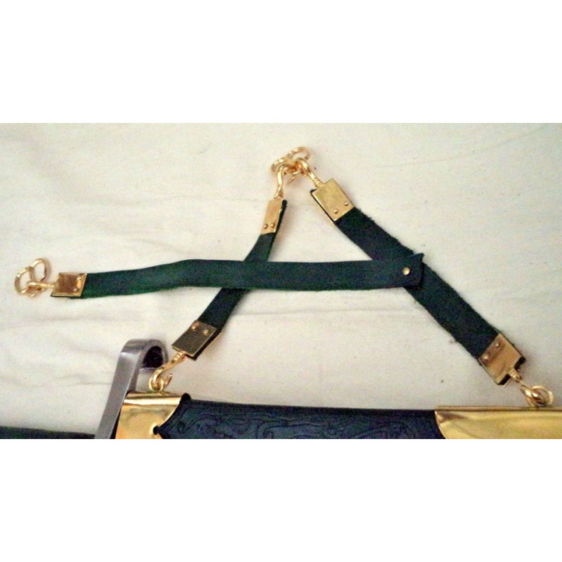 XIV century scabbard decorations