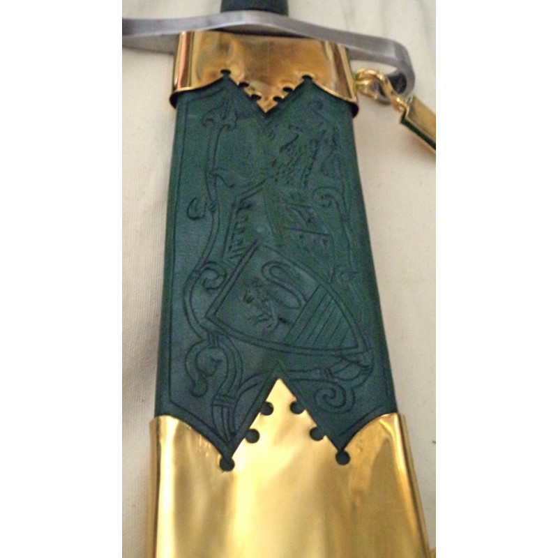 XIV century scabbard decorations