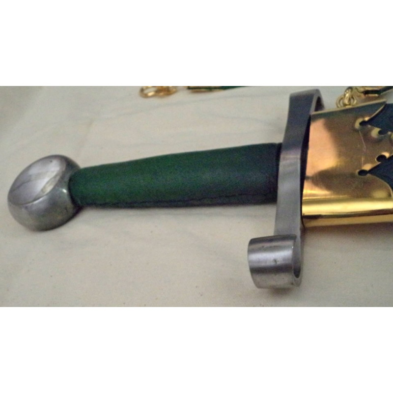 XIV century scabbard decorations