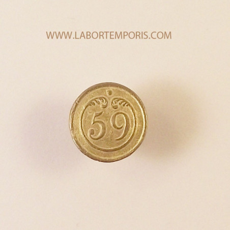 French military button