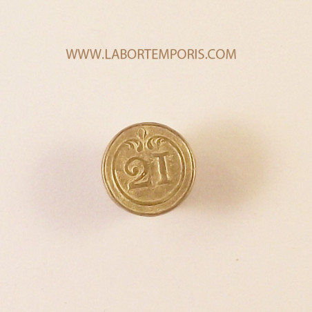 French military button