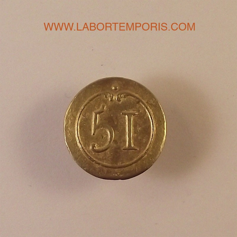 Bottone militare francese