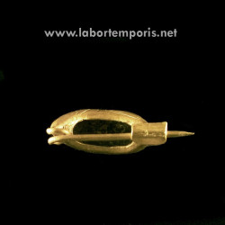 Fibula in bronzo tipo sanguisuga Villanoviana 1