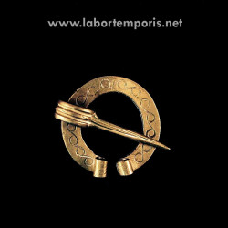 Pennannular brooch