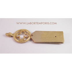 medieval belt strap-end