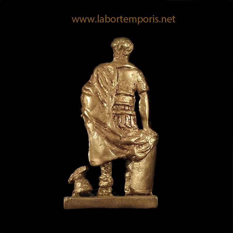 statuette de Cesar Trajan Adrien Augustus