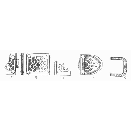 roman belt plate
