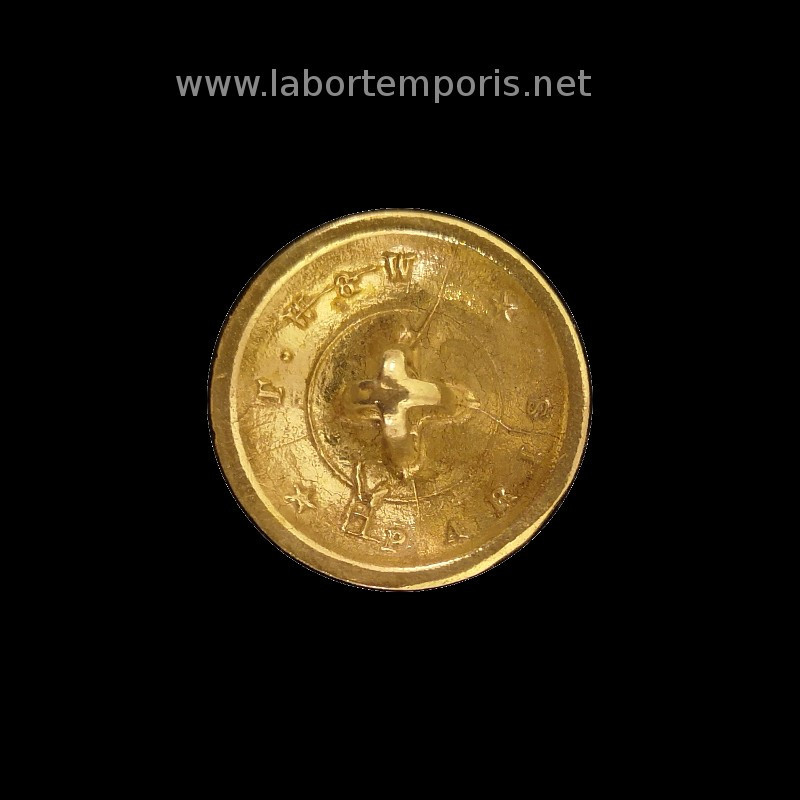 French military button