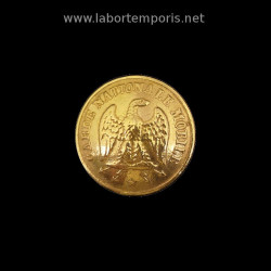 French military button