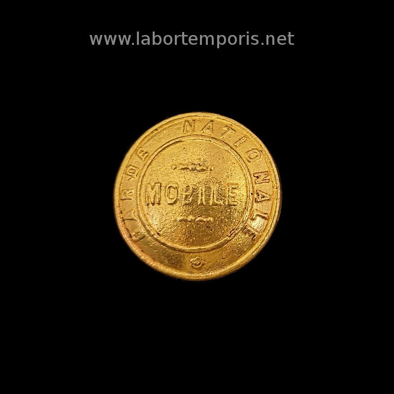 French military button