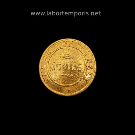 French military button