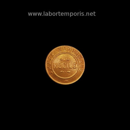 French military button