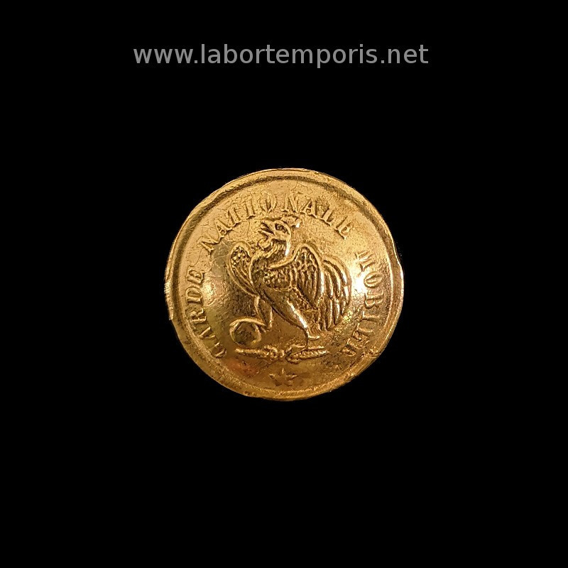 French military button